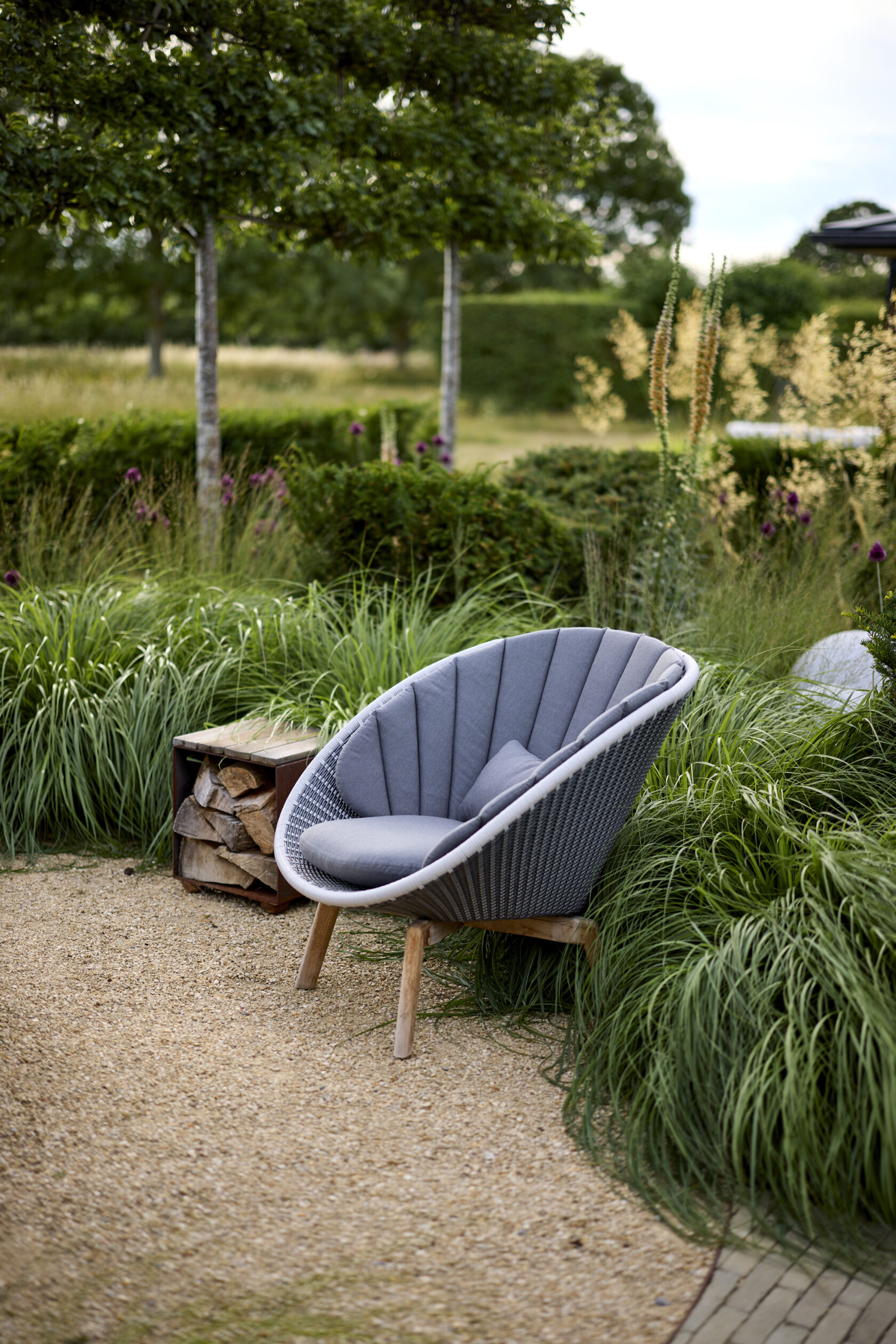 Cane line lounge chairs